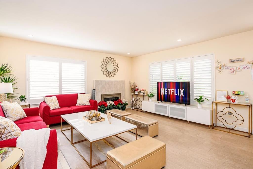 La Sunny House Beautiful Yard 7 Rooms 4 Bathrooms Near Disneyland & Hollywood & Downtown Hacienda Heights Exterior foto