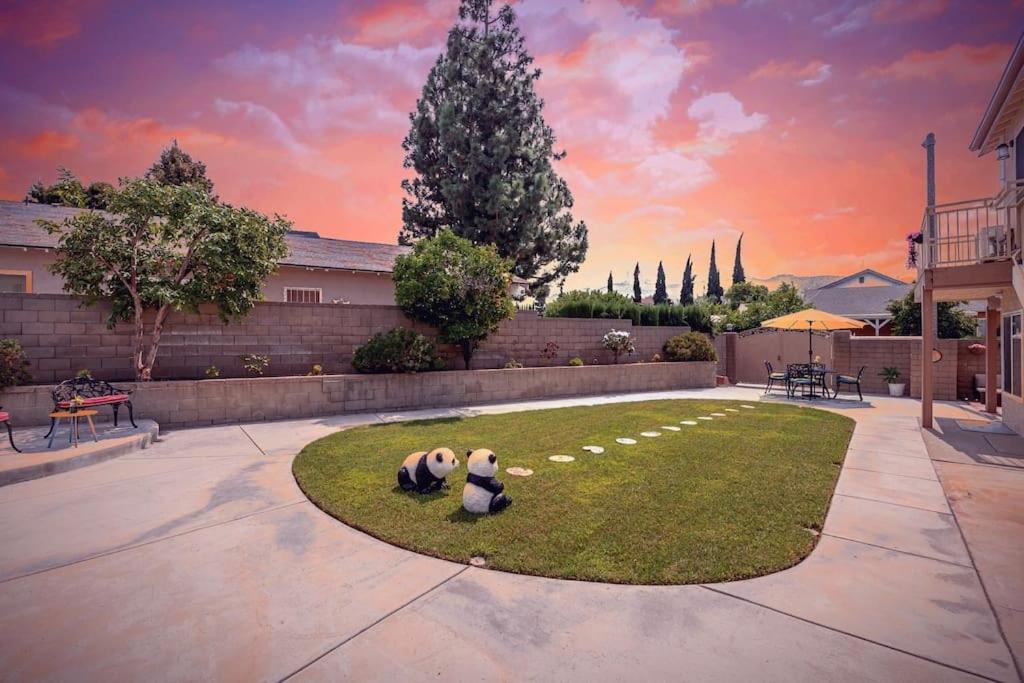 La Sunny House Beautiful Yard 7 Rooms 4 Bathrooms Near Disneyland & Hollywood & Downtown Hacienda Heights Exterior foto